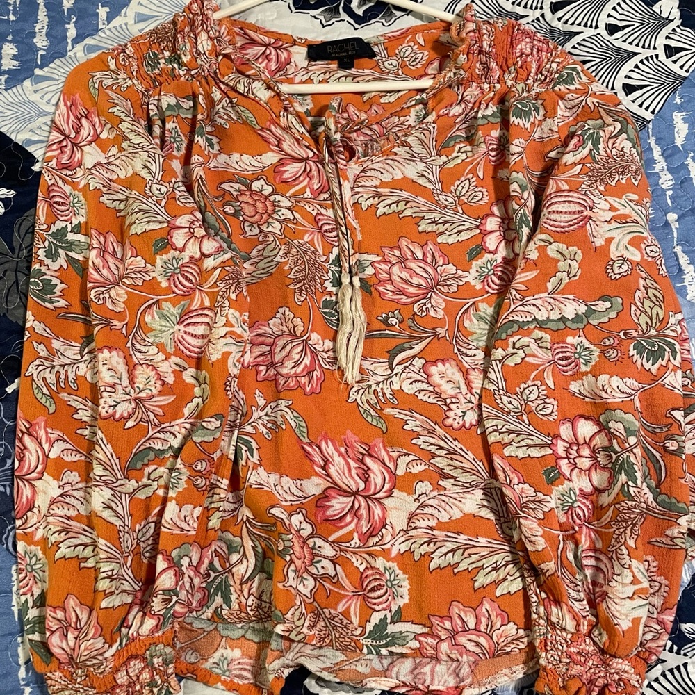 Beautiful Rachel Roy boho blouse